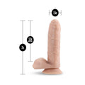 Loverboy Tony The Waiter Realistic 7 in. Dildo with Balls Beige - Fantasies Boutique
