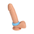 Rock Solid Sila-Flex Glow-in-the-Dark Big O C-Ring Blue - Fantasies Boutique