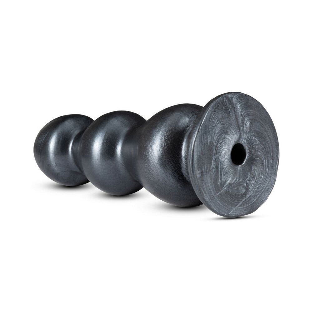 Jet Fierce 10 in. Anal Plug Carbon Metallic Black - Fantasies Boutique