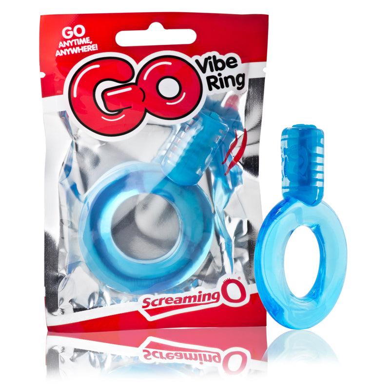 Screaming O GO Vibe Ring Blue - Fantasies Boutique