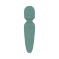Evolved Rumble Wand Rechargeable Vibrating Mini Wand Silicone Green