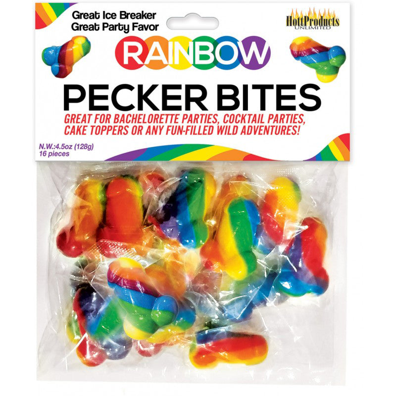 Rainbow Pecker Bites 16/Bag - Fantasies Boutique