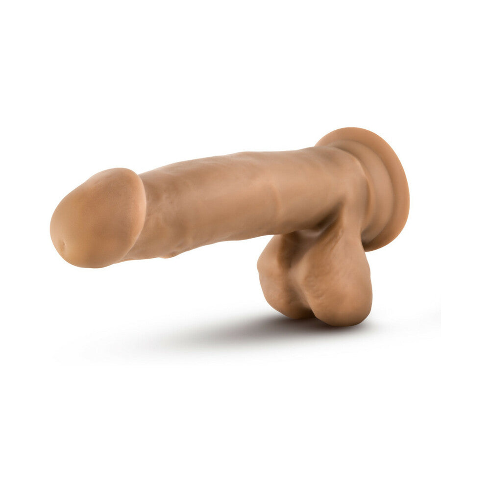 Dr. Skin Dr. Mark 7 in. Dildo with Balls Tan - Fantasies Boutique