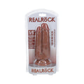 RealRock Two in One 5 in. / 6 in. Dildo Tan - Fantasies Boutique