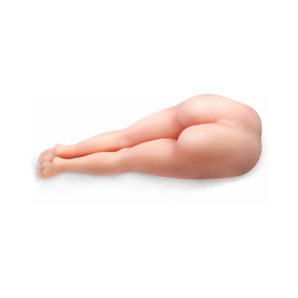 PDX Fuck Me Silly 3 Dual-Entry Mega Masturbator Beige - Fantasies Boutique