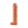 Fantasy X-tensions Perfect 1 in. Extension With Ball Strap Beige - Fantasies Boutique