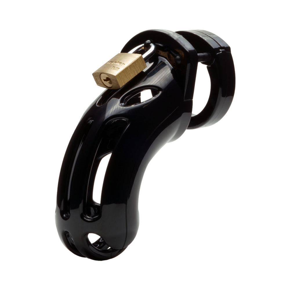 The Curve Black Male Chastity Device - Fantasies Boutique