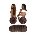 Curve Toys Mistress Perfect Fuck Double Trouble BFFs Brandy & Buffy Stroker Brown - Fantasies Boutique