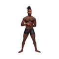 Male Power Fetish Poseidon Chap-Style Short Black S/M