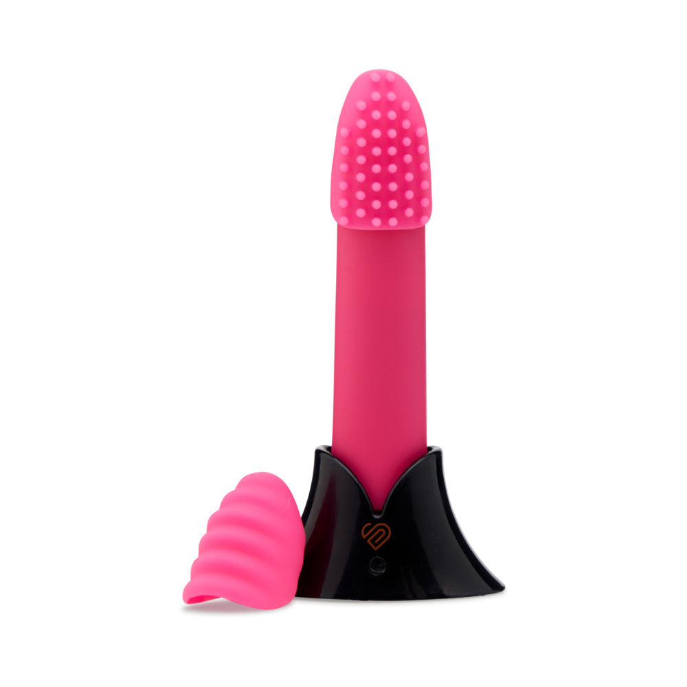 Nu Sensuelle Point Plus Bullet with Sleeves Pink - Fantasies Boutique