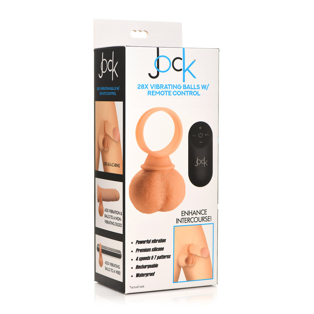 Jock 28x Vibrating Silicone Balls Large - Fantasies Boutique