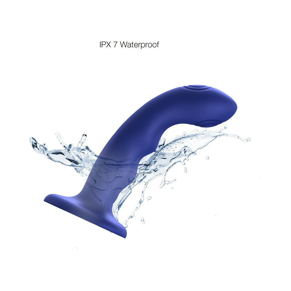 Strap-On-Me Tapping Dildo Wave Night Blue - Fantasies Boutique