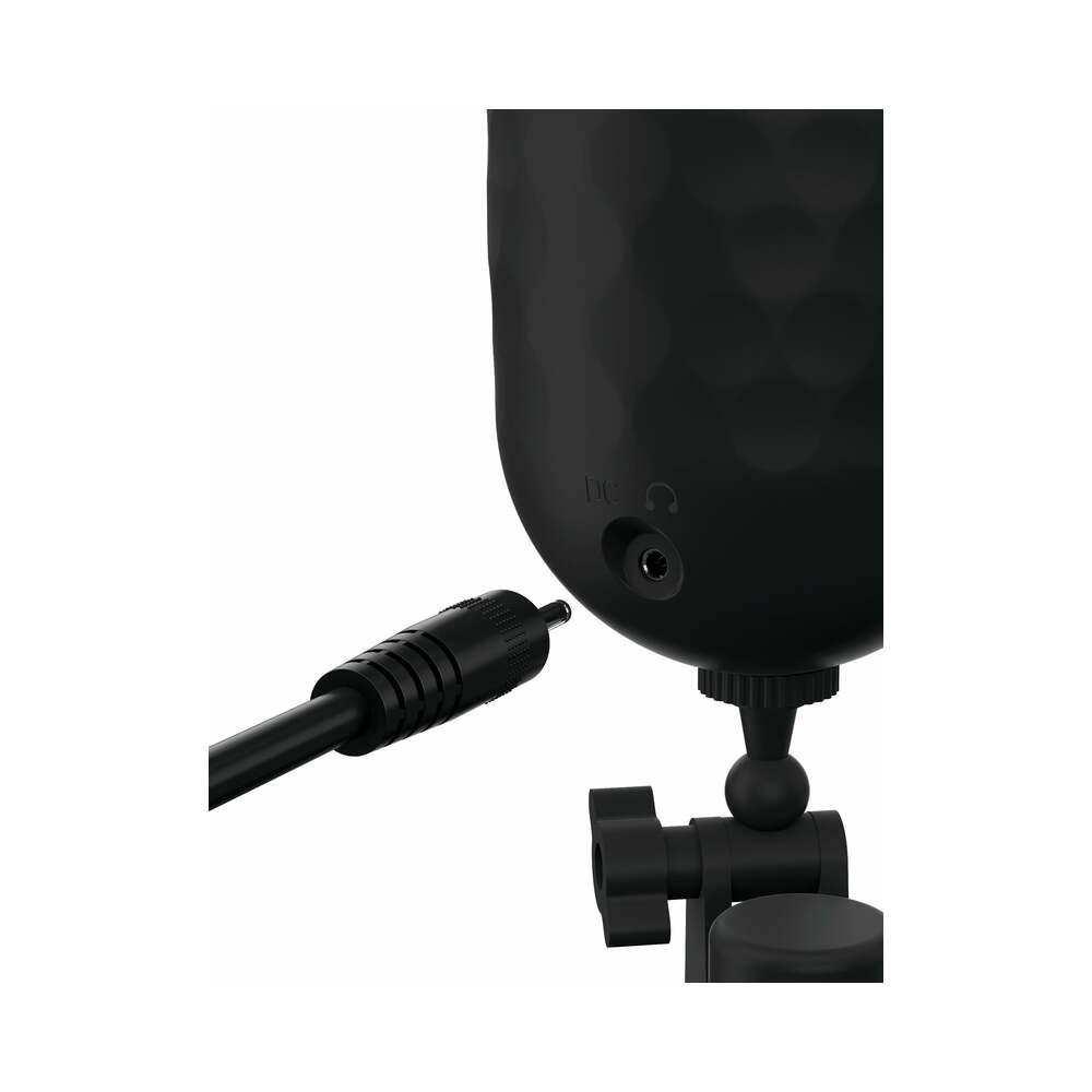 PDX Elite Vibrating Mega Milker Rechargeable Stroker With Hands-Free Suction Cup Beige/Black - Fantasies Boutique