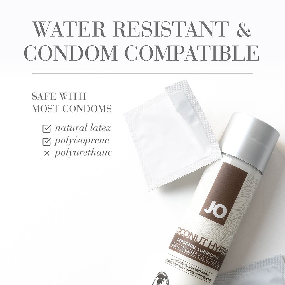 JO Coconut Hybrid Original Lubricant 4 oz. - Fantasies Boutique