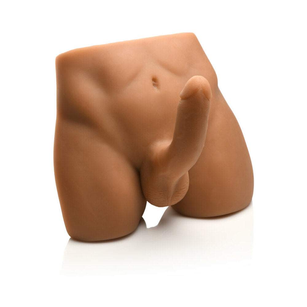 Jock Ass Masturbator with Posable 7 in. Dildo Medium - Fantasies Boutique