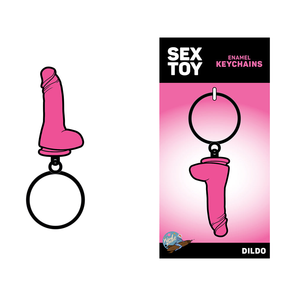Sex Toy Keychain Pink Dildo - Fantasies Boutique