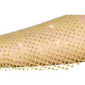 Dreamgirl Iridescent Rhinestone Embellished Fishnet Camisole and G-string Set Citrus L - Fantasies Boutique