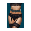 Ouch! Halo Ringed Waist Restraint Belt Burgundy L/XL - Fantasies Boutique