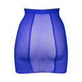 Le Desir Bliss High-Waist Fishnet Skirt Blue O/S - Fantasies Boutique