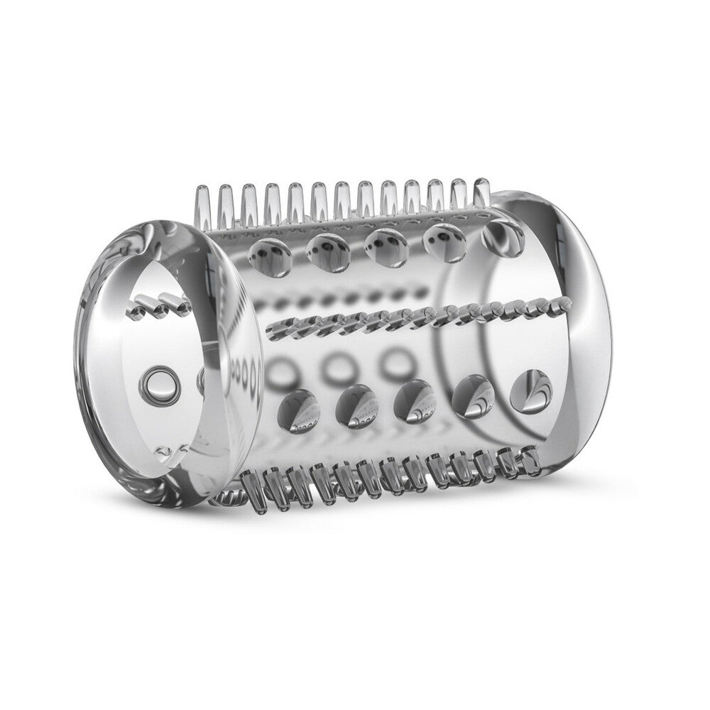 Blush Stay Hard Cock Sleeve 03 Penis Enhancer Clear - Fantasies Boutique