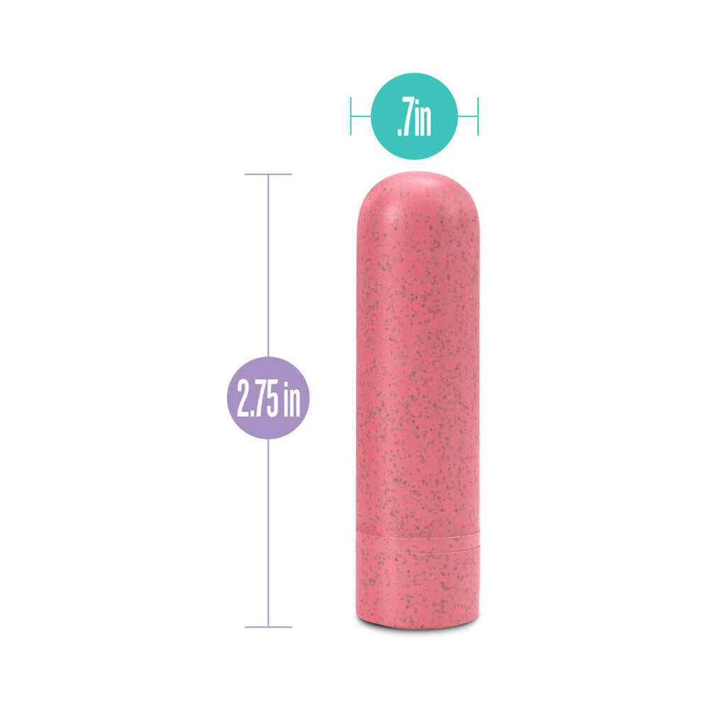 Blush Gaia Eco Rechargeable Bullet Vibrator Coral - Fantasies Boutique