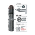 Fantasy X-tensions Mega 3 in. Extension Black - Fantasies Boutique