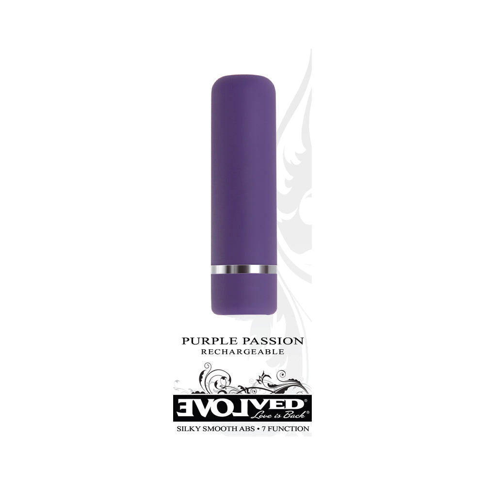 Evolved Purple Passion Rechargeable Petite Bullet Vibrator - Fantasies Boutique