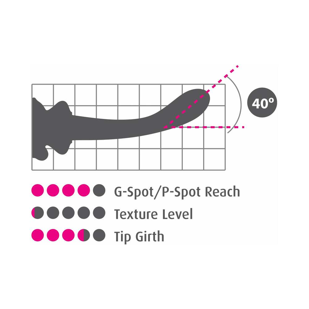 Icicles No. 89 Curved Glass G-Spot Massager With Suction Cup Blue - Fantasies Boutique