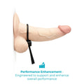 b-Vibe Lasso Grip Fully Adjustable Silicone C-Ring