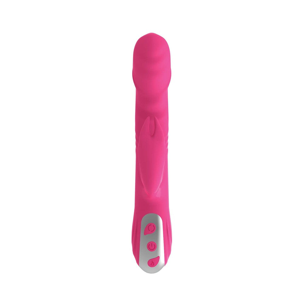 Passion Tickler Heat Up Dual Stimulator Pink - Fantasies Boutique