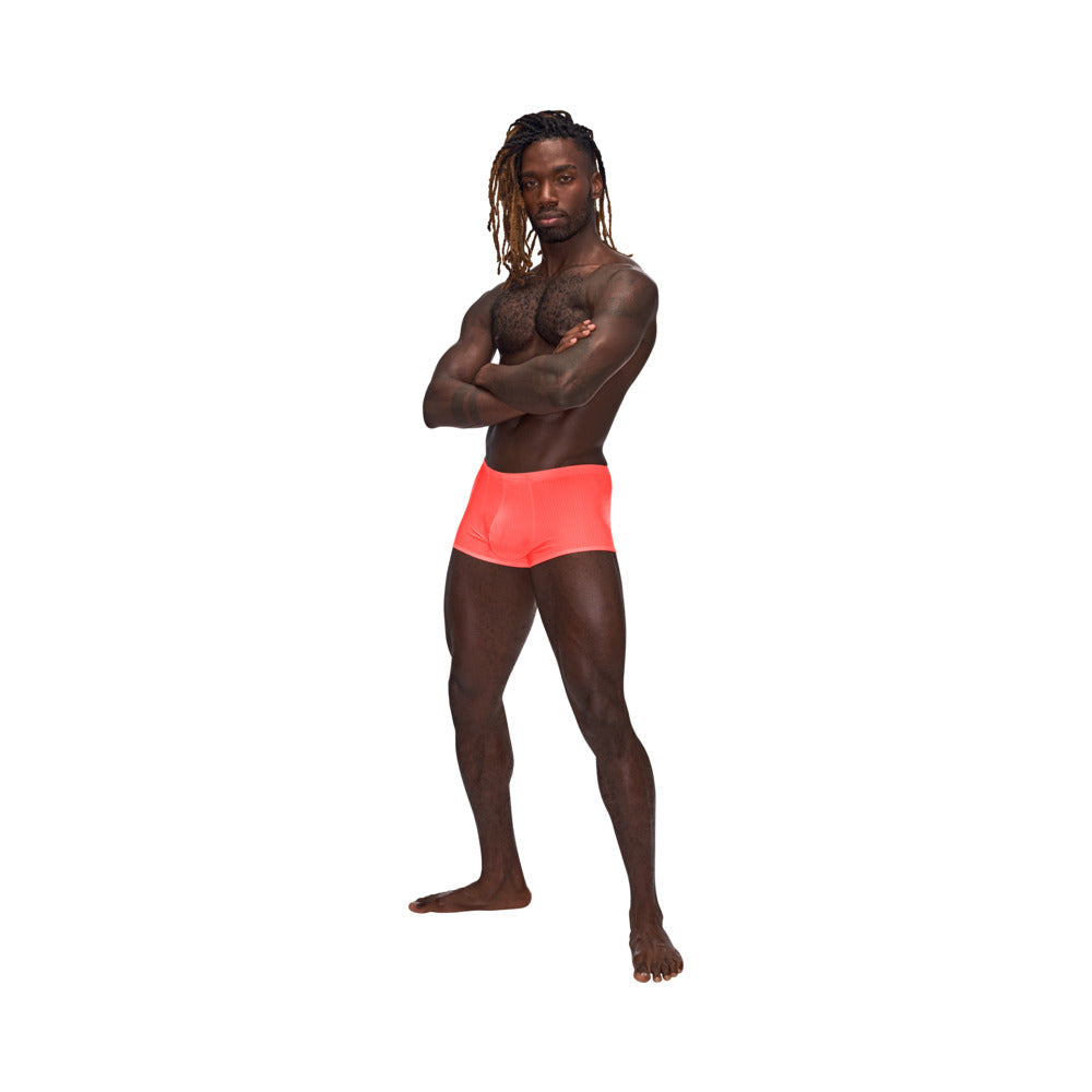 Male Power Barely There Mini Short Coral L
