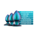 Anal Adventures Matrix Metaverse Plug Kit Dark Millenia - Fantasies Boutique