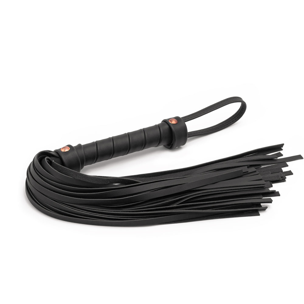 Bondage Couture Flogger Black - Fantasies Boutique