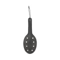 Ouch! Pain Saddle Leather 8-Hole Paddle Black - Fantasies Boutique