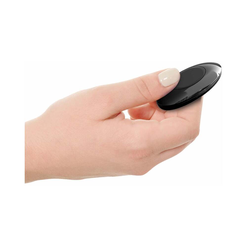 3Some Wall Banger Vibrating Anal Beads With Suction Cup Black - Fantasies Boutique