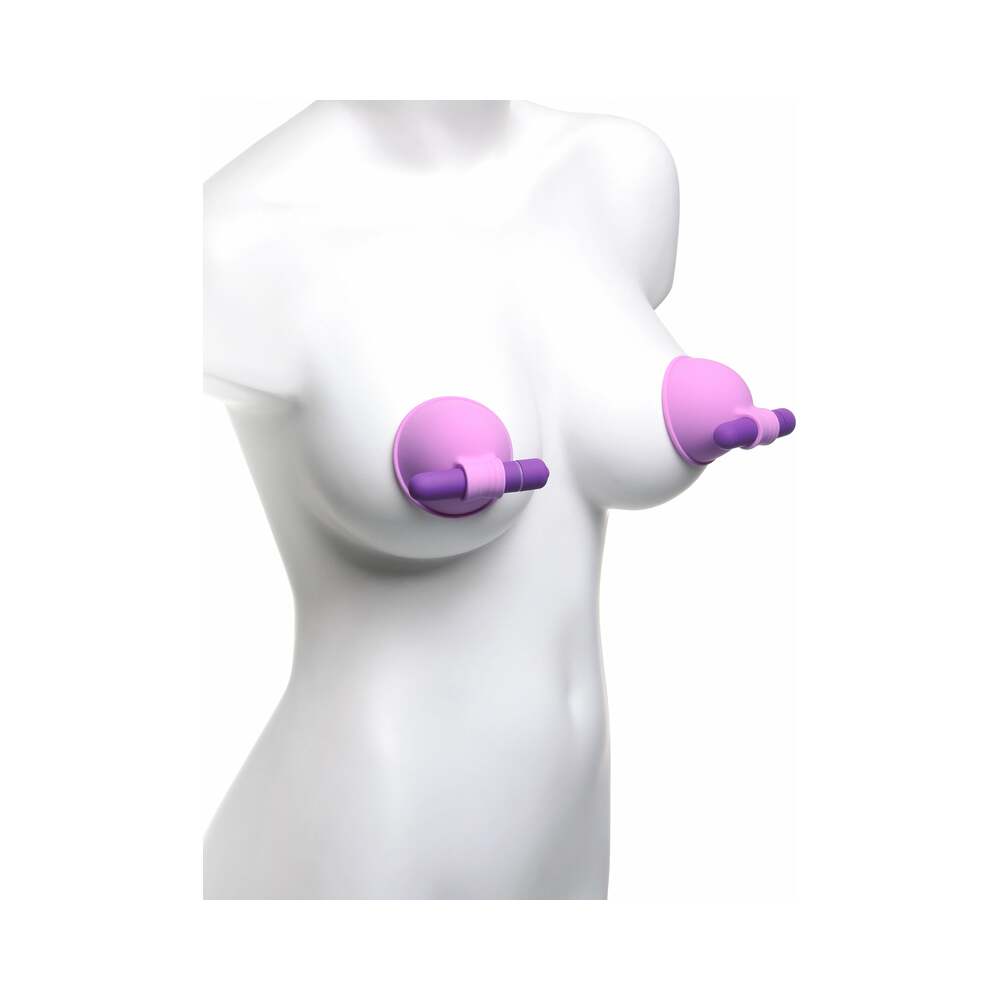 Fantasy For Her Silicone Vibrating Breast Suck-Hers Purple - Fantasies Boutique