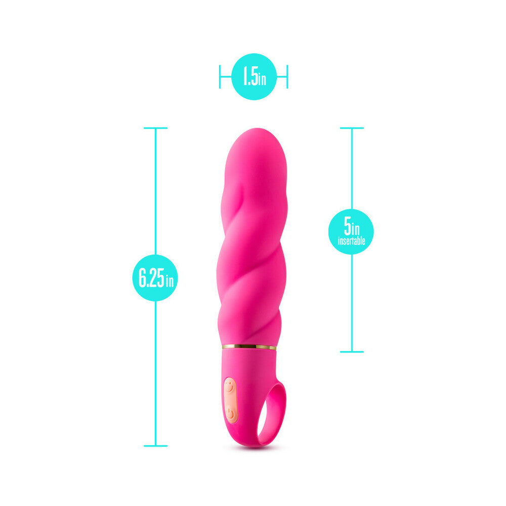 Aria Amazing AF Silicone Vibrator Fuchsia - Fantasies Boutique