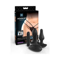 Hookup Panties Remote Triple Teaser With Anal Plug Set & Bullet Black XL-XXL - Fantasies Boutique