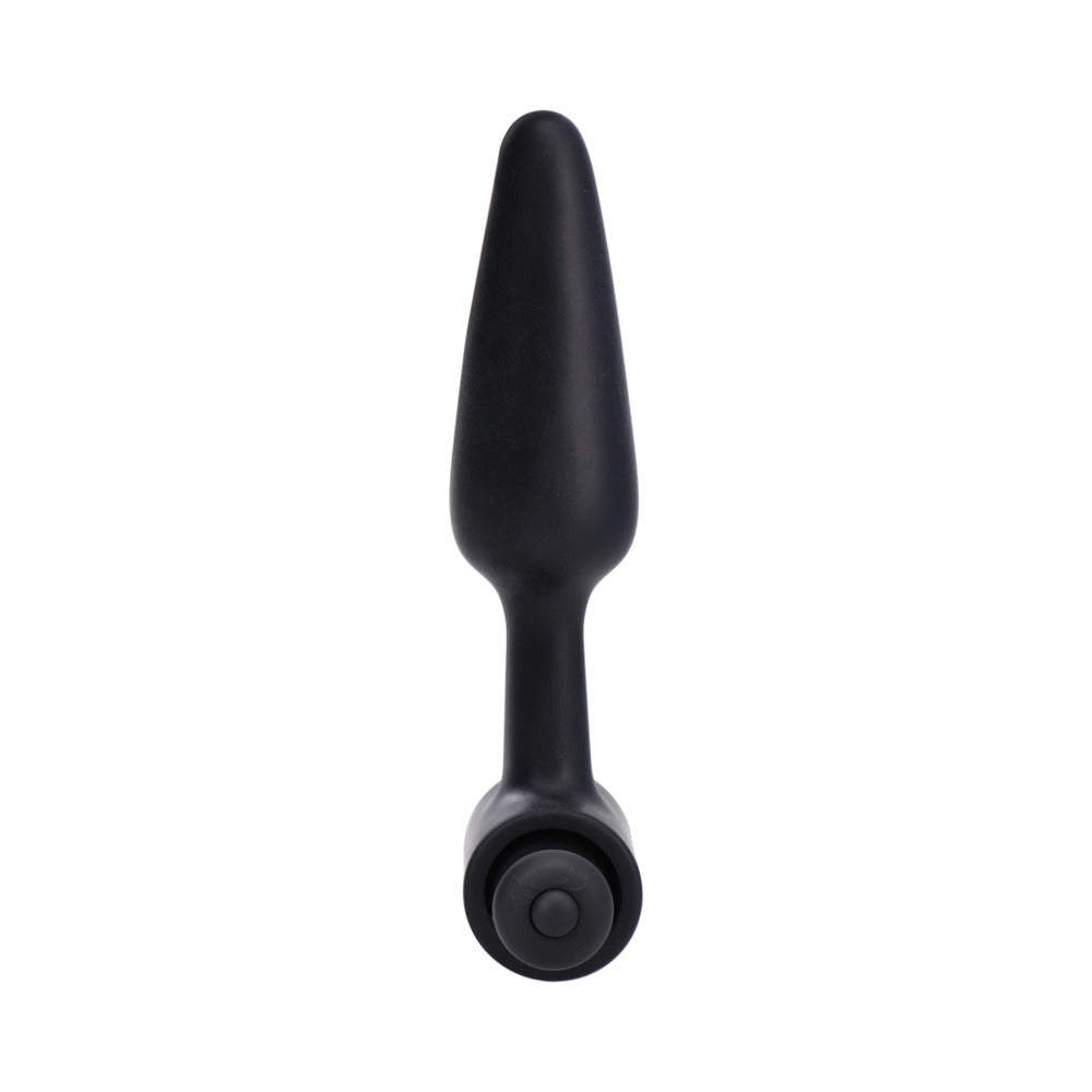 In A Bag Vibrating Butt Plug 4 in. Black - Fantasies Boutique