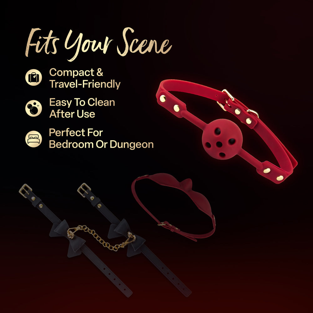 Temptasia Ardor Ball Gag Red