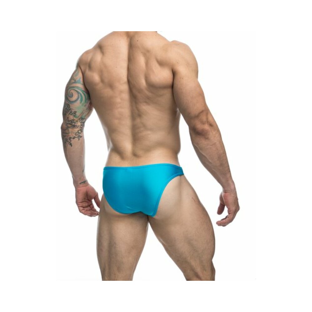 MaleBasics JUSTIN + SIMON Classic Bikini Turquoise S