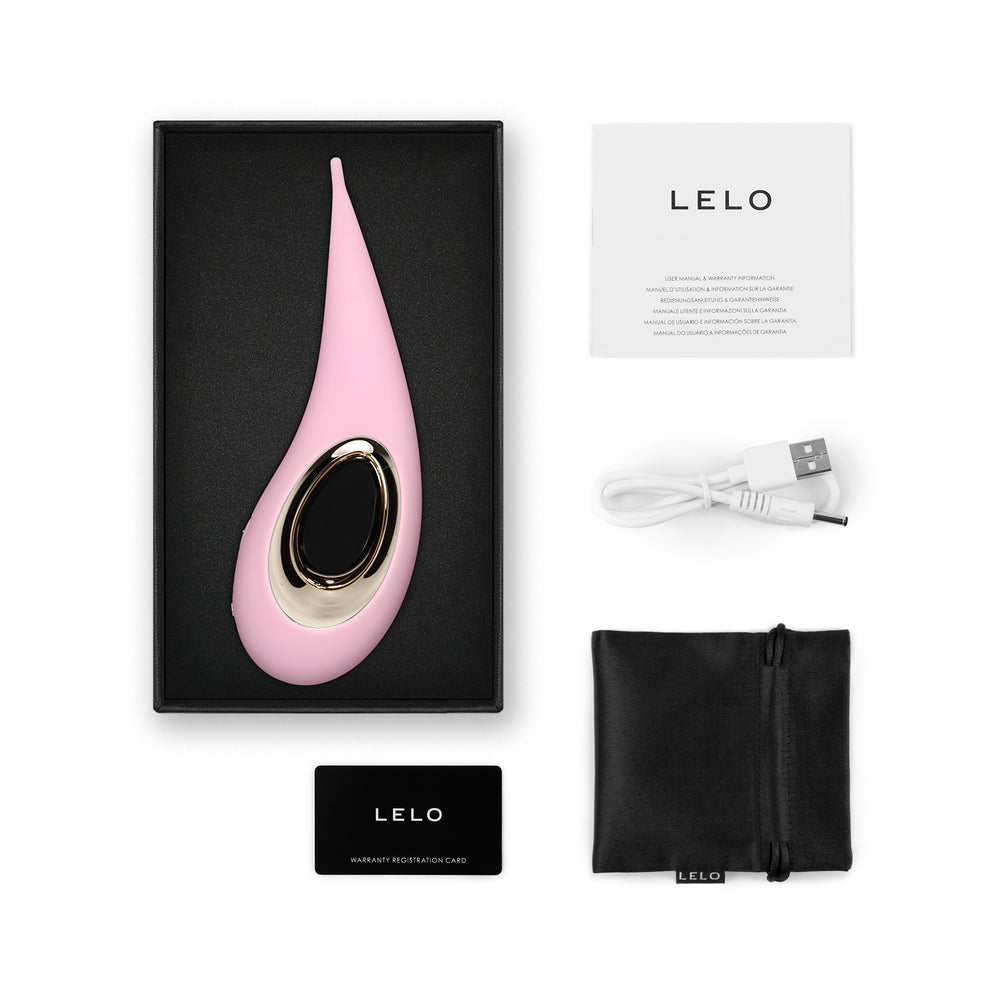 LELO DOT Elliptical Clitoral Stimulator Pink - Fantasies Boutique