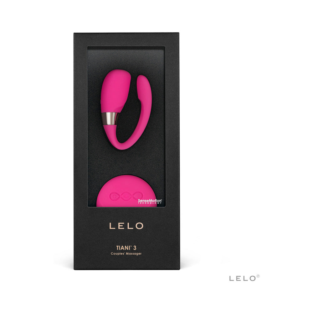 LELO TIANI 3 Rechargeable Dual Stimulation Couples Vibrator With Remote Cerise - Fantasies Boutique