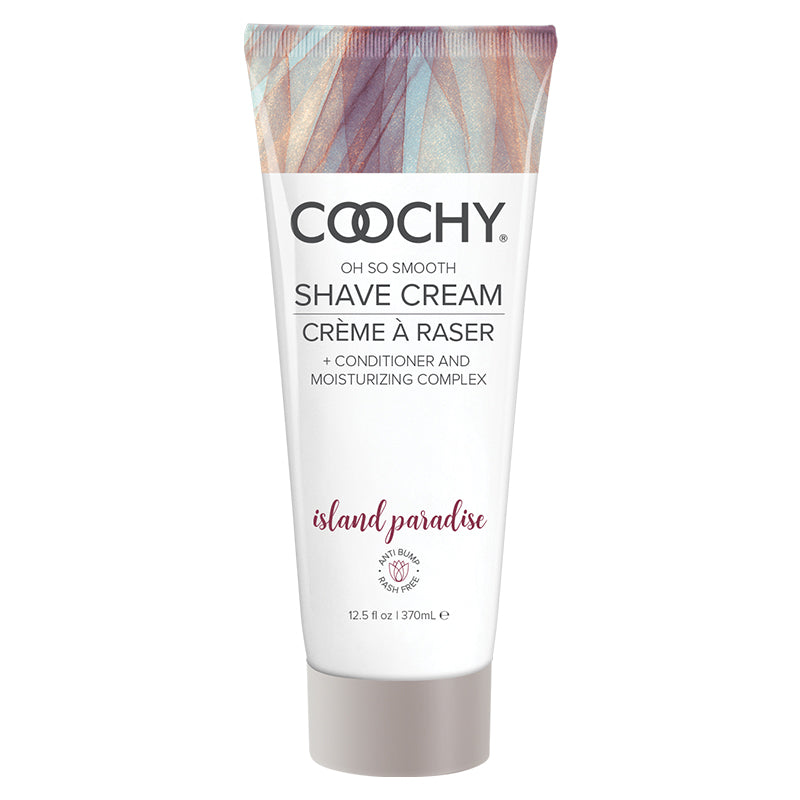 Coochy Shave Cream Island Paradise 12.5 fl.oz - Fantasies Boutique