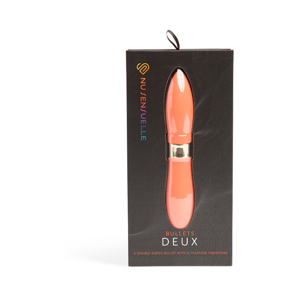 Nu Sensuelle Double Ended Deux Bullet Coral - Fantasies Boutique