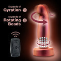 Anal Adventures Matrix Bionic Plug with Remote Cosmic Copper - Fantasies Boutique