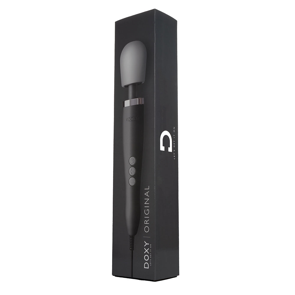 Doxy Original Massager Wand Vibrator Black - Fantasies Boutique
