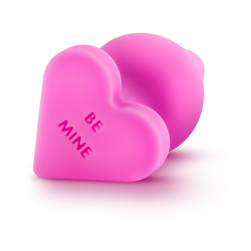Blush Play with Me Naughty Candy Hearts 'Be Mine' Anal Plug Pink - Fantasies Boutique