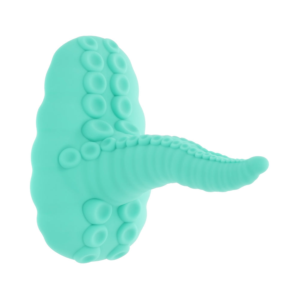 Evolved Tentacle Grinder Rechargeable Vibrating Grinding Silicone Teal