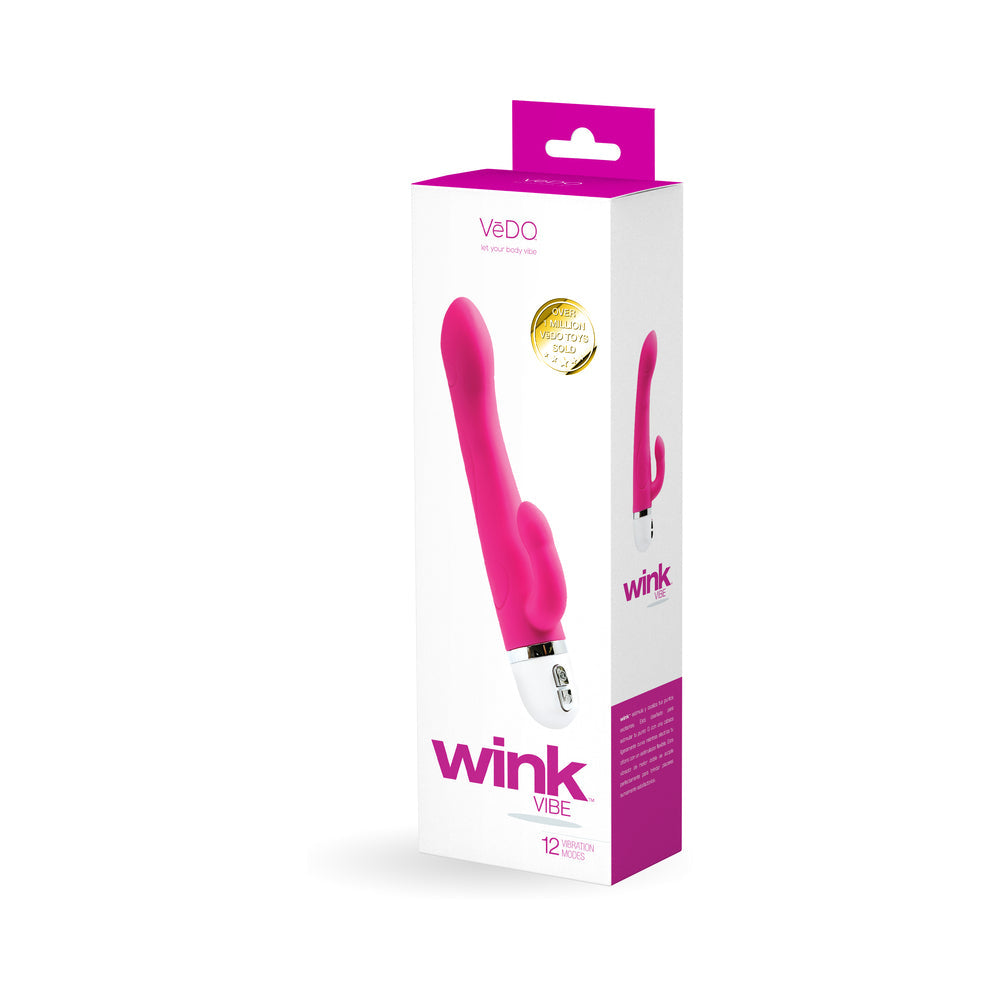VeDO Wink Mini Vibe Hot In Bed Pink - Fantasies Boutique